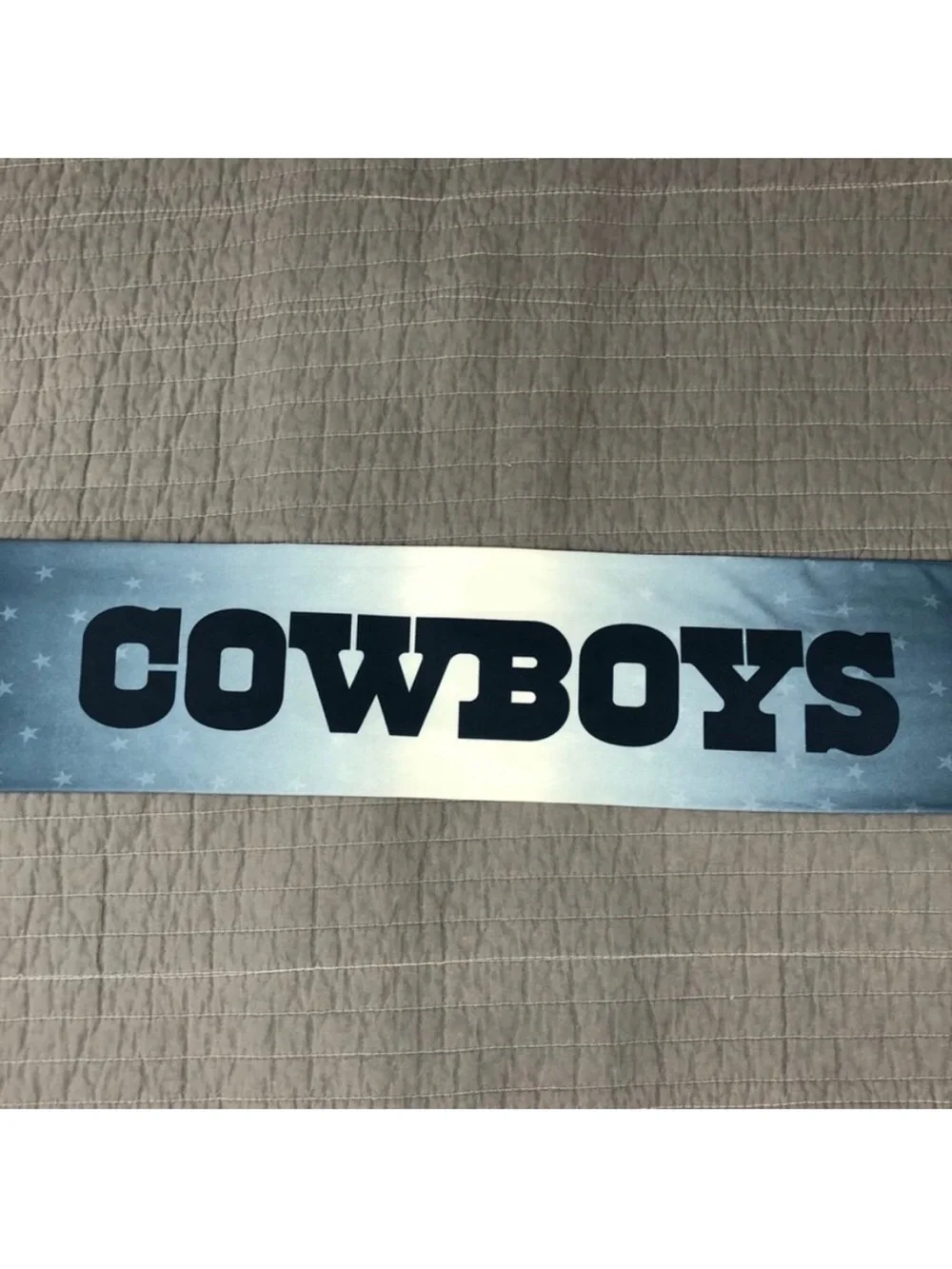 Cowboys Blue Fan Scarf